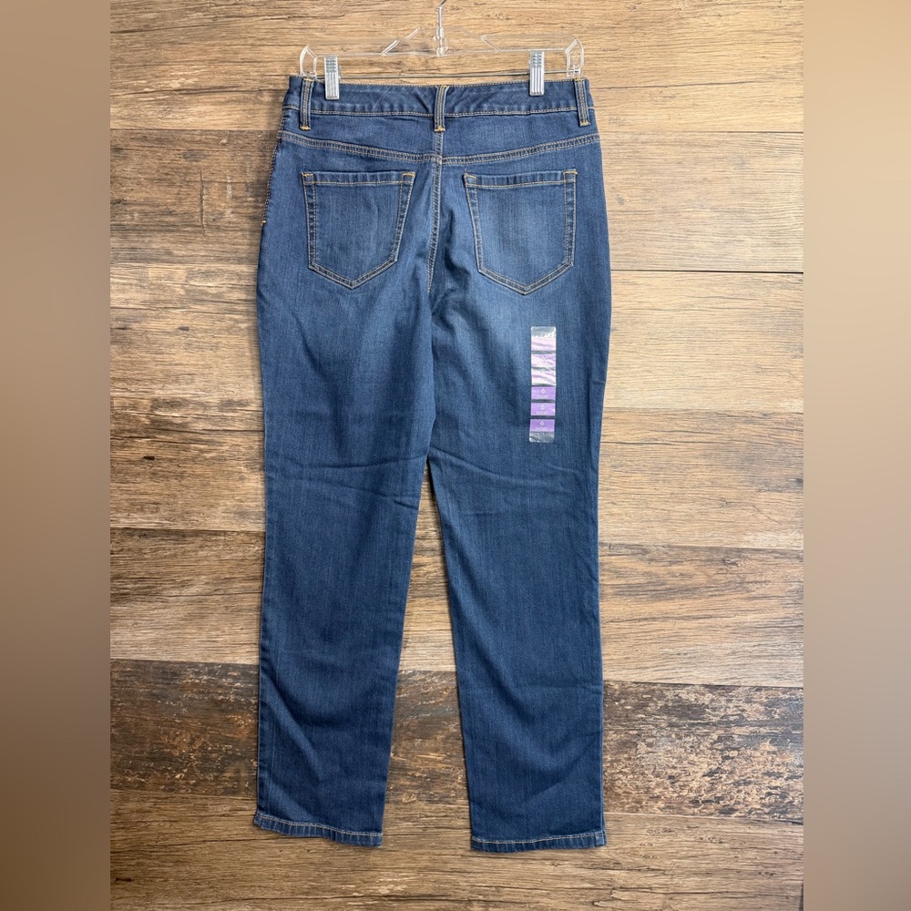 Gloria Vanderbilt Dark Blue Skinny Jeans